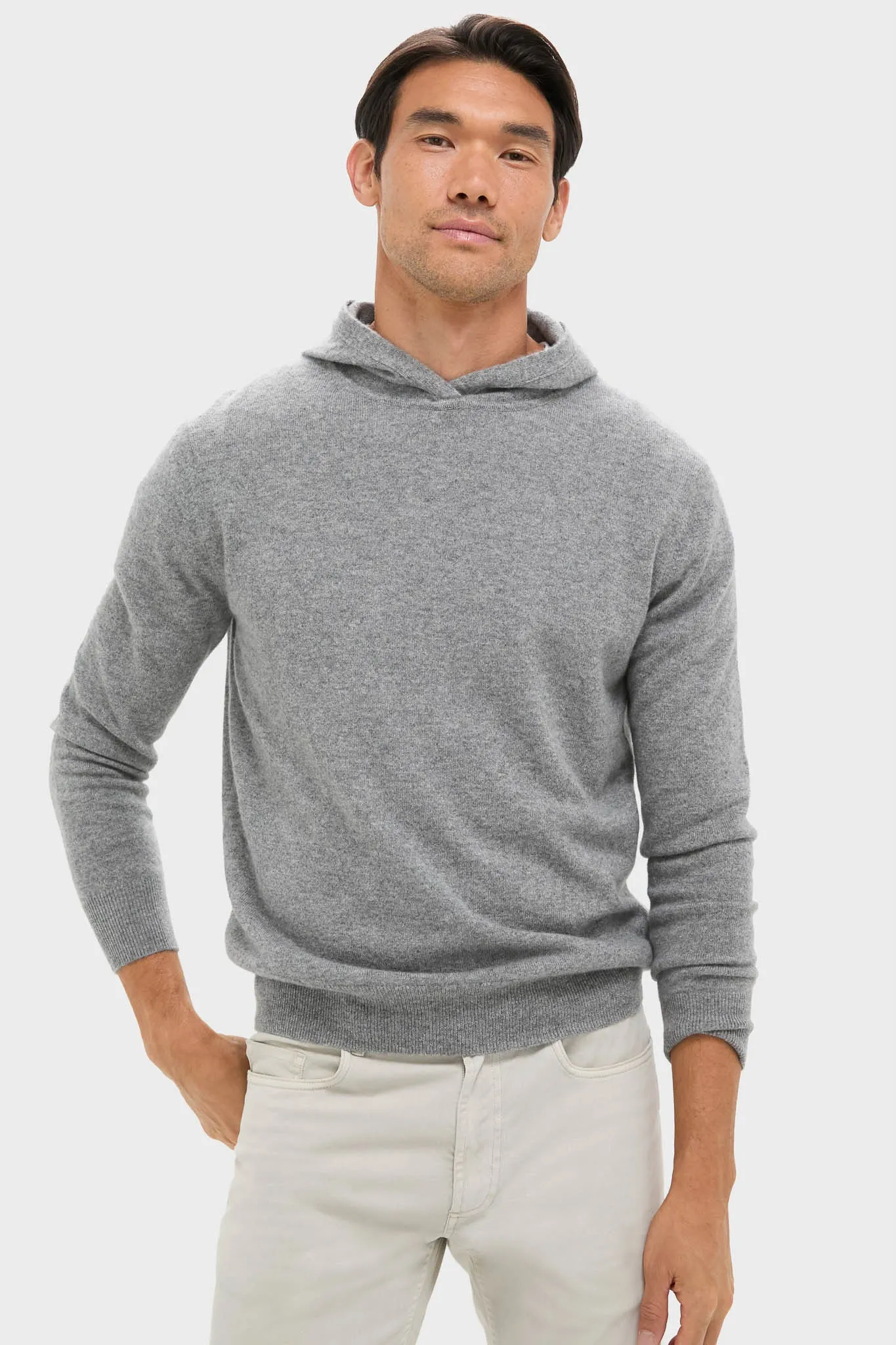 Gray Cashmere Hoodie sold by Tuckernuck