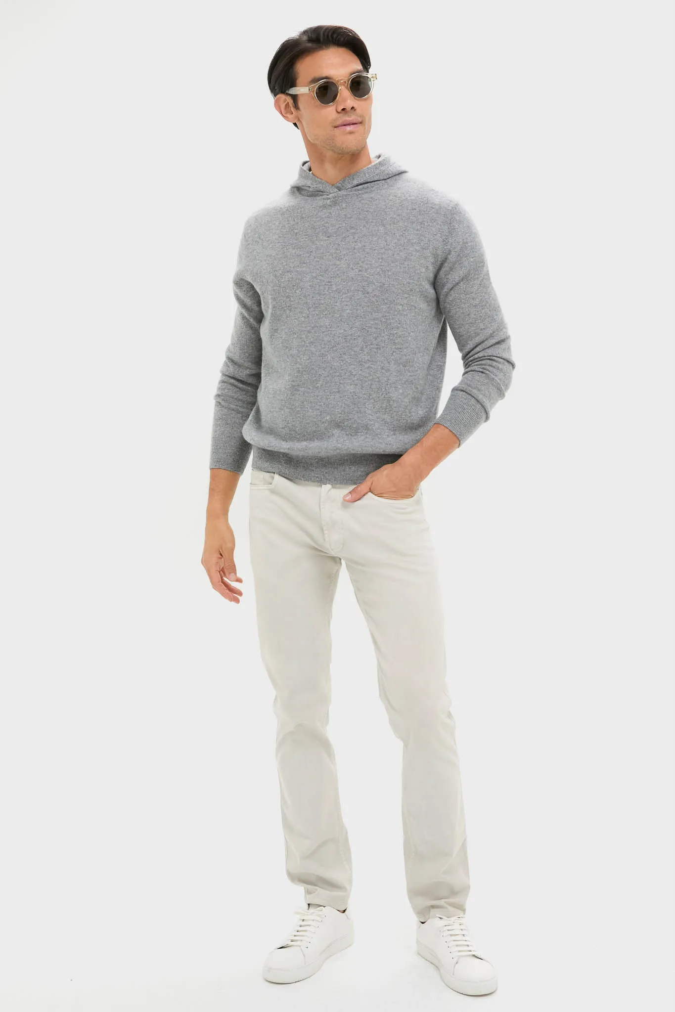Gray Cashmere Hoodie sold by Tuckernuck product image thumbnail 2