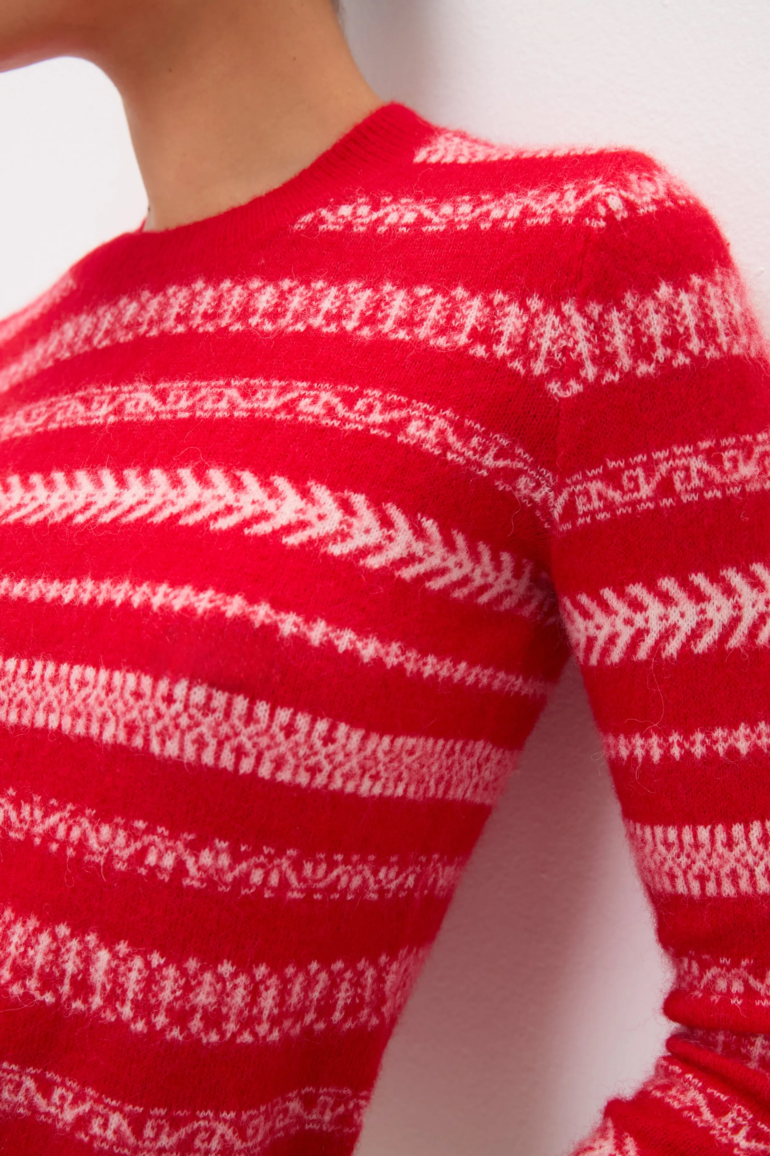 Red Amity Sweater sold by Tuckernuck product image thumbnail 5