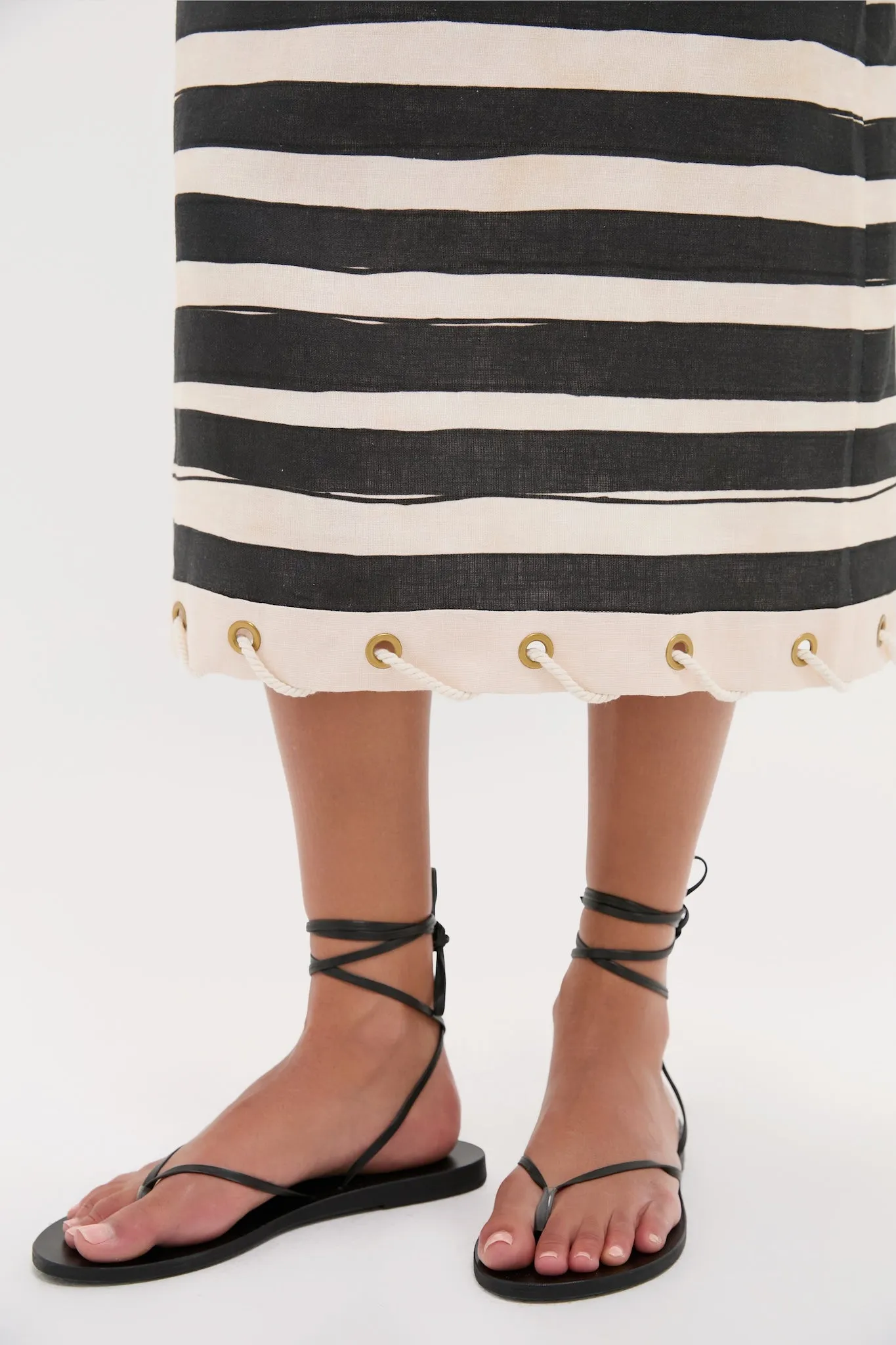 Black Stripe Story Pencil Skirt sold by Tuckernuck product image thumbnail 5