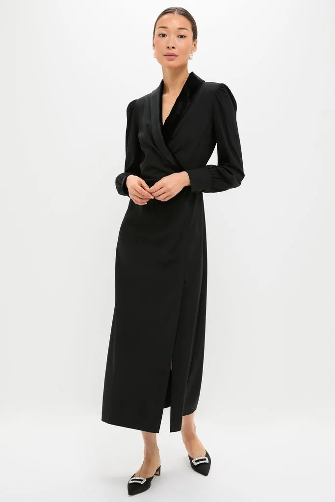 Black Long Sleeve Mariella Maxi Dress sold by Tuckernuck product image thumbnail 2