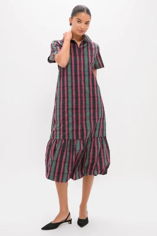 Tartan Martine Maxi Bubble Dress sold by Tuckernuck