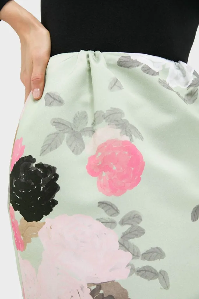 Sage Green Auscot Rose Damian Skirt sold by Tuckernuck product image thumbnail 5