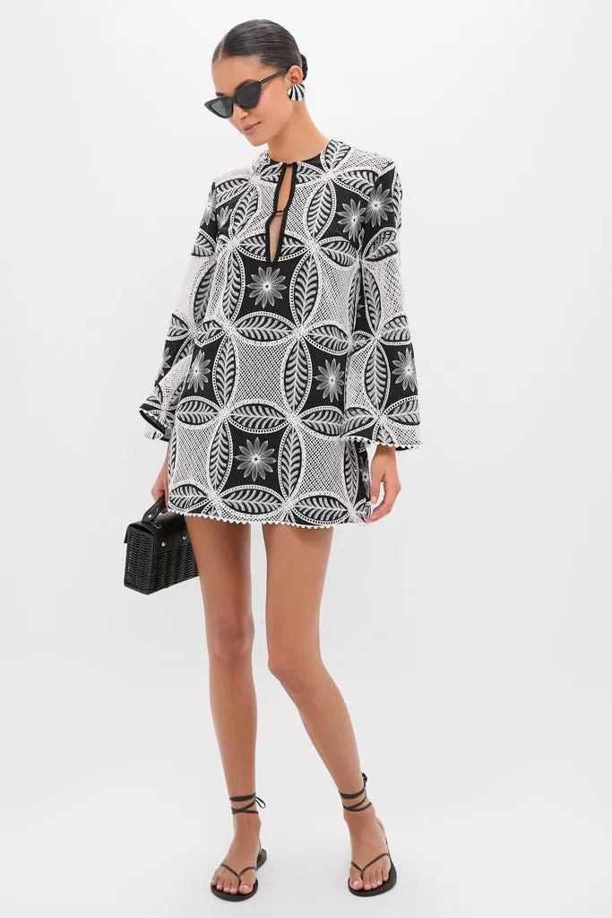 Black Plain Gia Mini Dress sold by Tuckernuck product image thumbnail 2