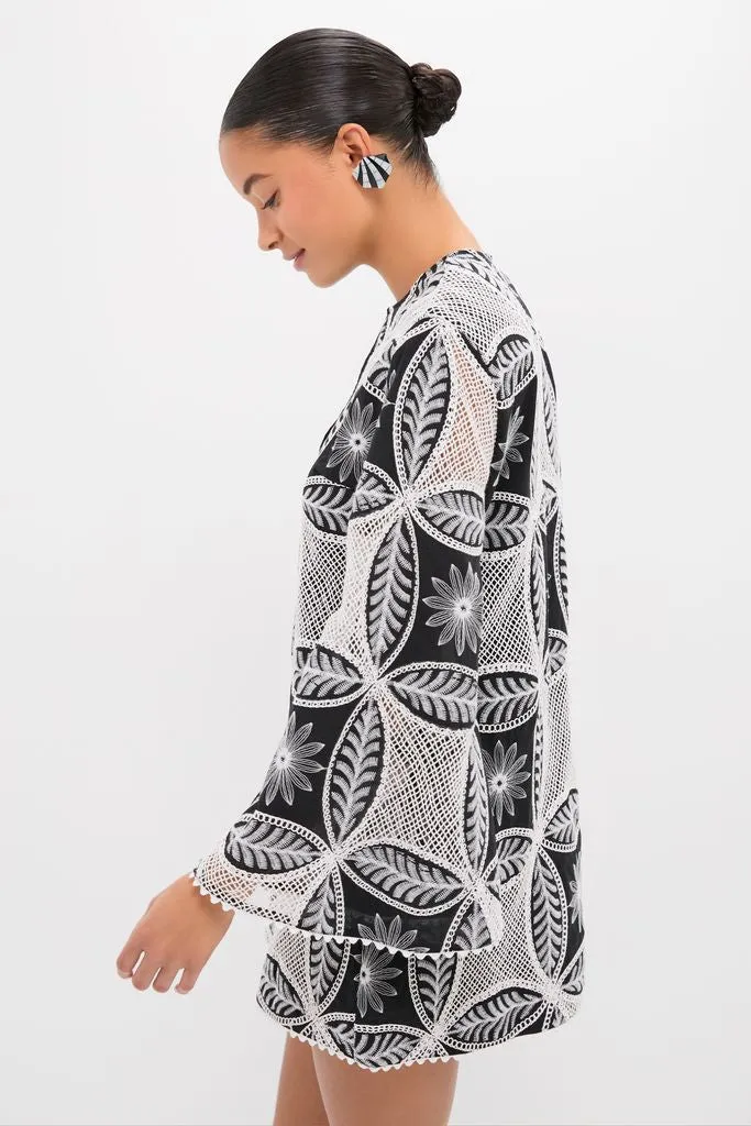 Black Plain Gia Mini Dress sold by Tuckernuck product image thumbnail 3