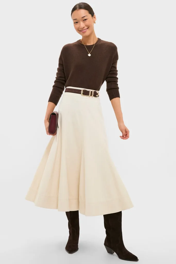 Gold Lucy Williams Engravable Fortuna Arc Coin Pendant Necklace sold by Tuckernuck product image thumbnail 3