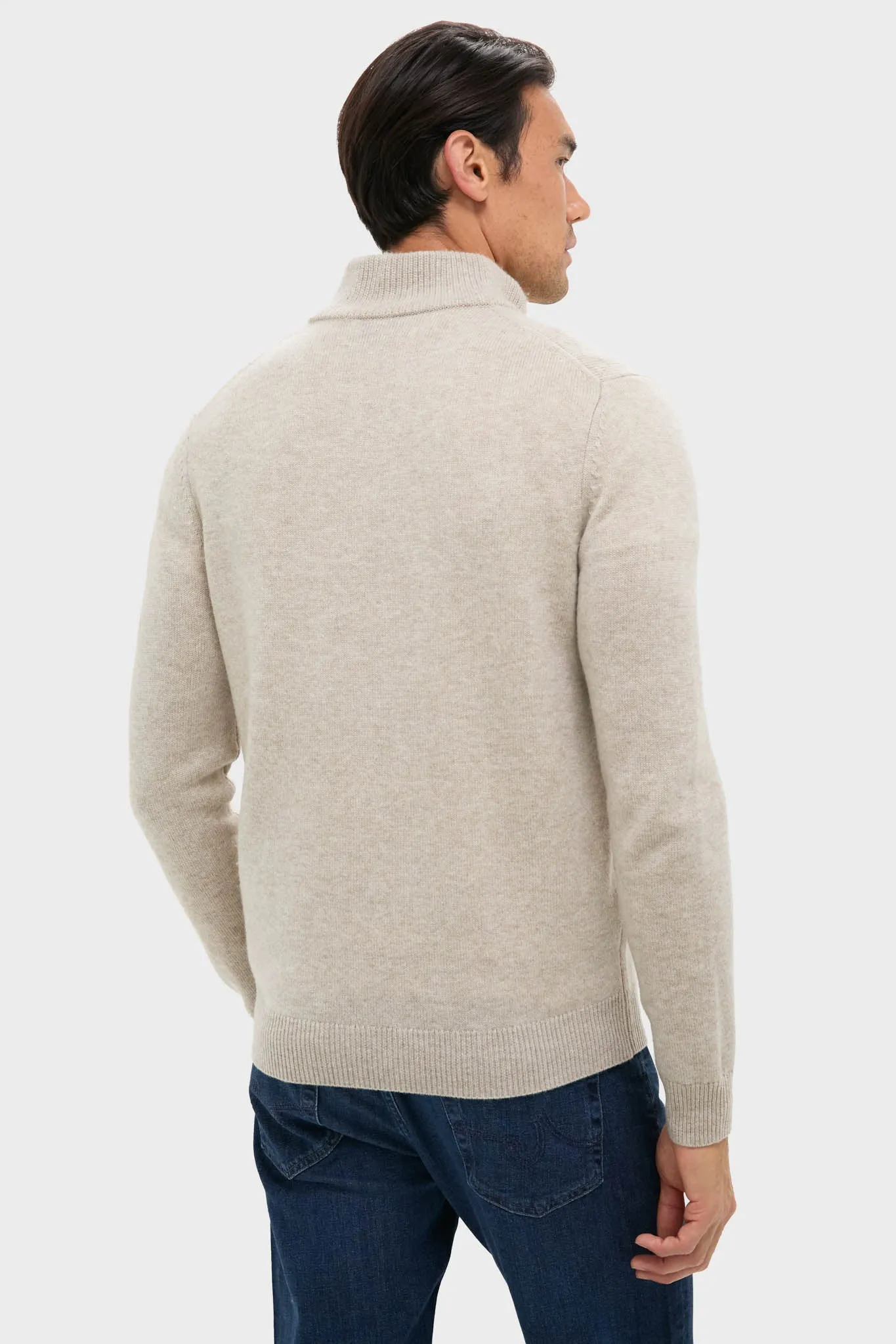 Oat Cashmere Wool Button-Up sold by Tuckernuck product image thumbnail 4