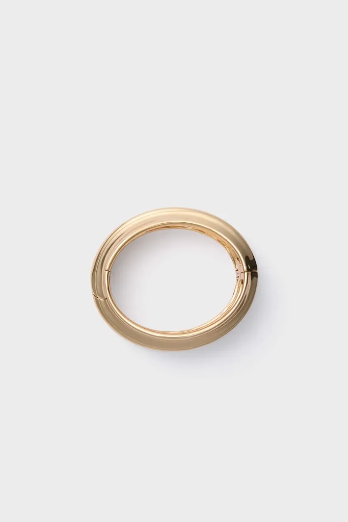 High Polish Gold Mega Lennon Bangle sold by Tuckernuck product image thumbnail 4