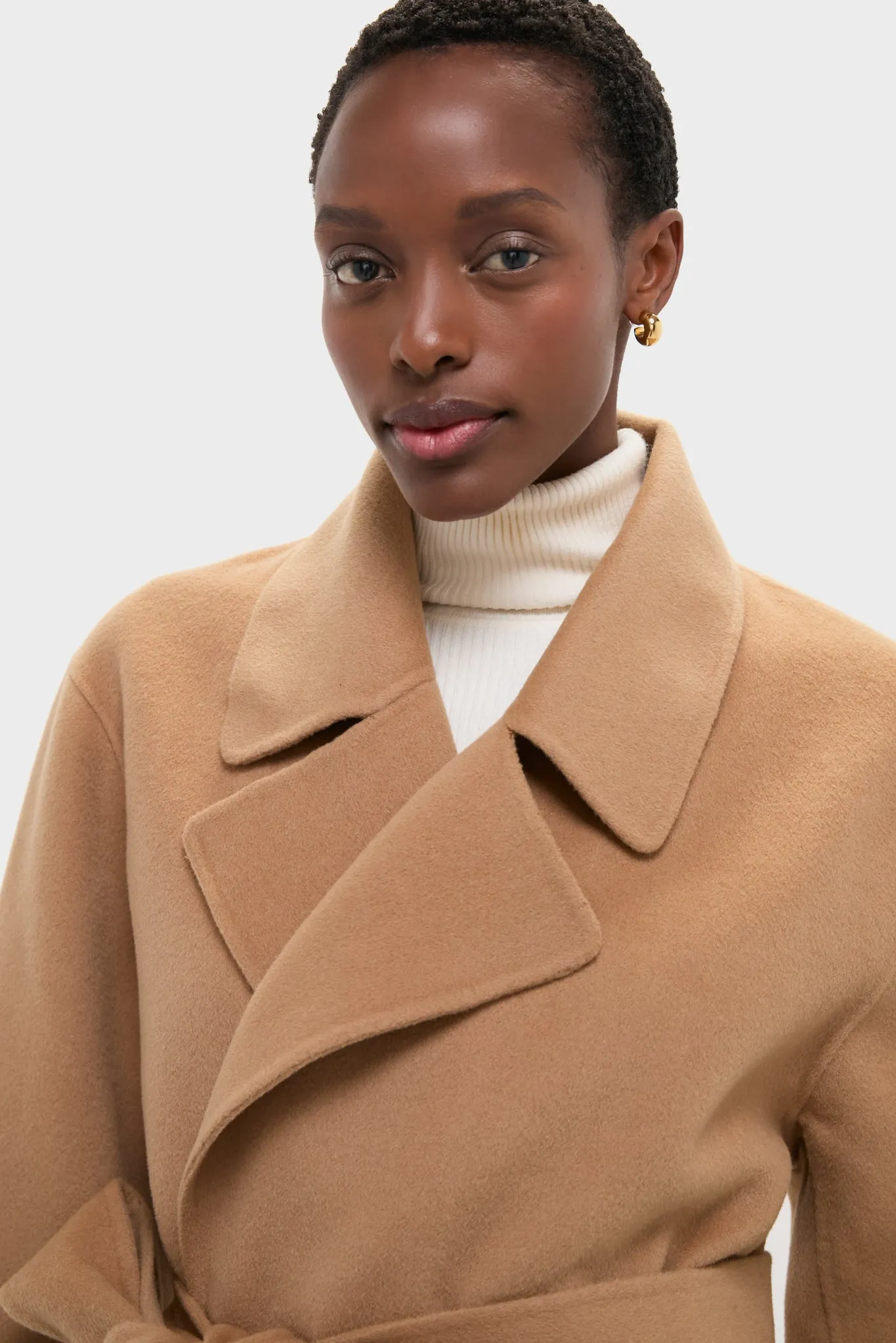 Camel Wool Trinity Coat sold by Tuckernuck product image thumbnail 5