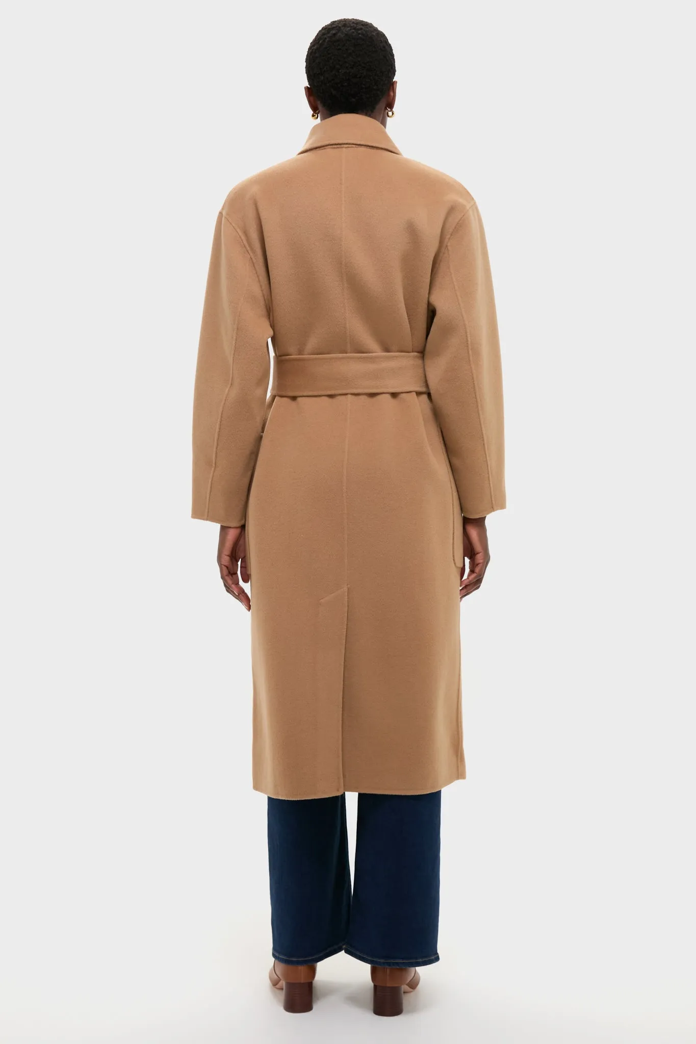 Camel Wool Trinity Coat sold by Tuckernuck product image thumbnail 4
