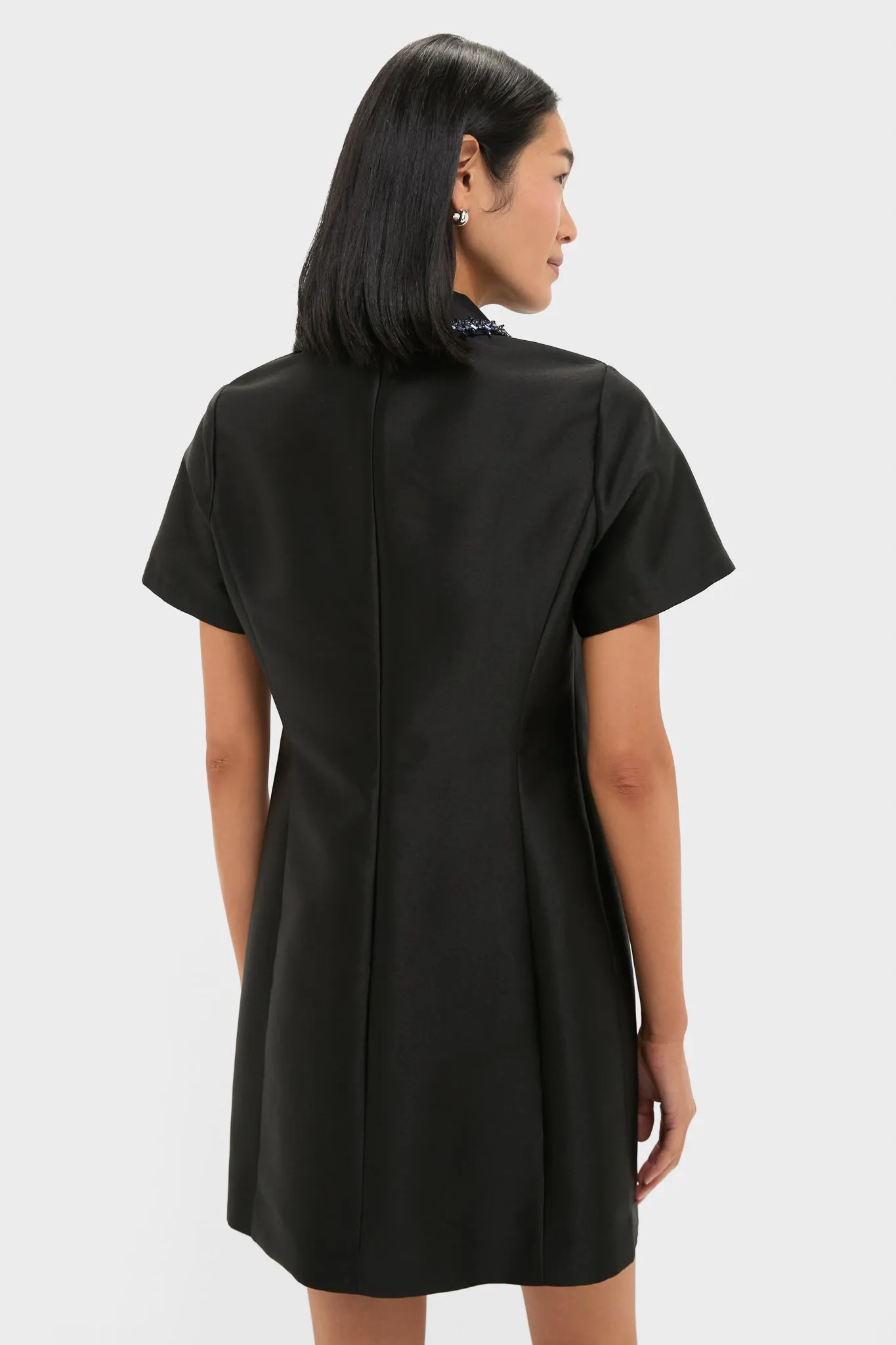 Black Embellished Aurelie Dress sold by Tuckernuck product image thumbnail 5