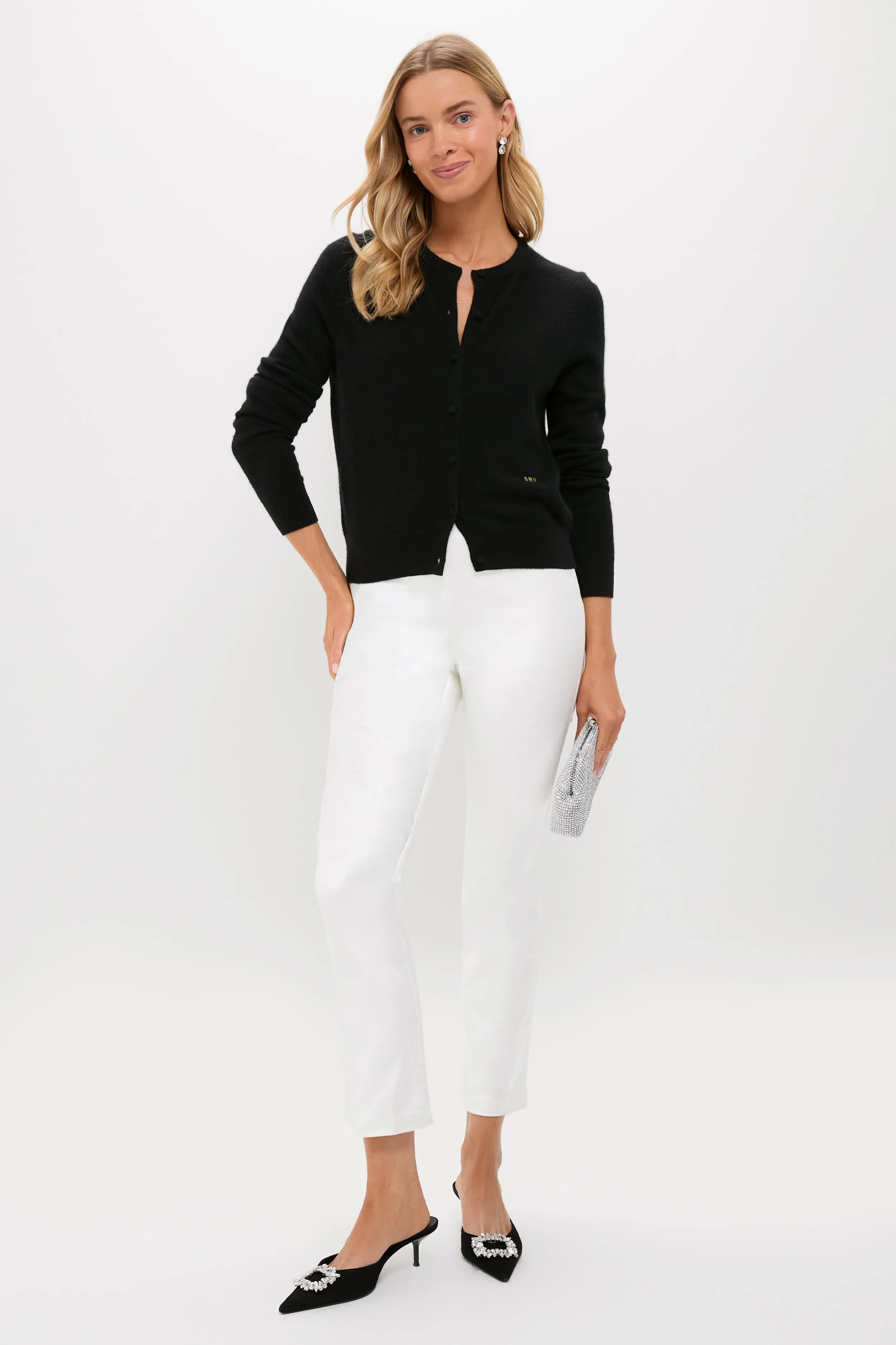 Winter White Velvet Ashford Pants sold by Tuckernuck product image thumbnail 2