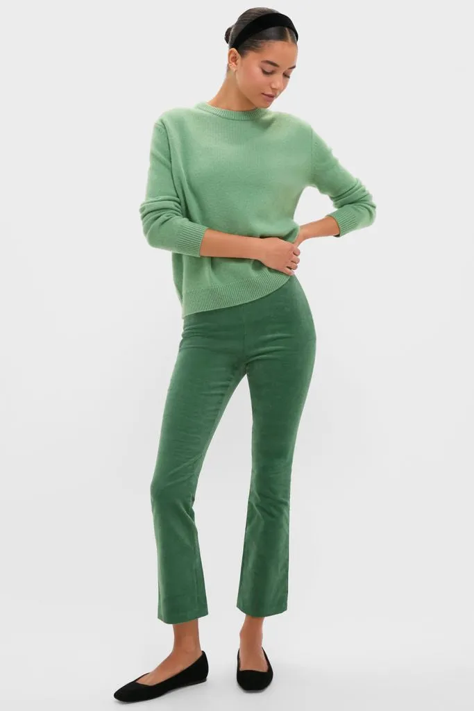 Meadow Green Cashmere Boyfriend Bodie Crewneck Sweater sold by Tuckernuck product image thumbnail 2