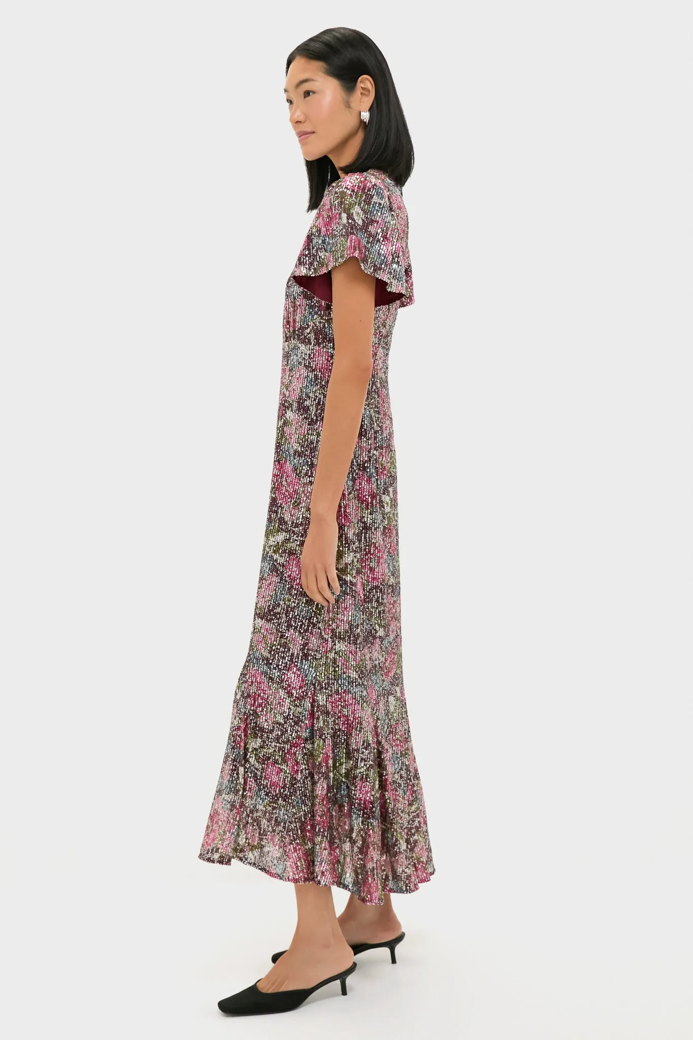 Floral Sequin Elodie Dress sold by Tuckernuck product image thumbnail 4