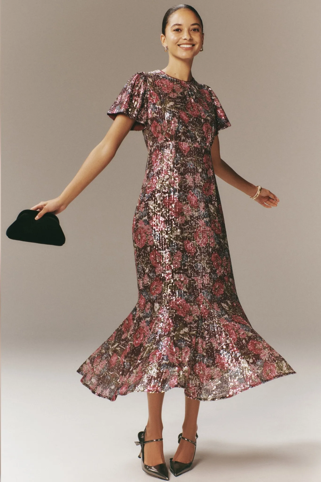 Floral Sequin Elodie Dress sold by Tuckernuck