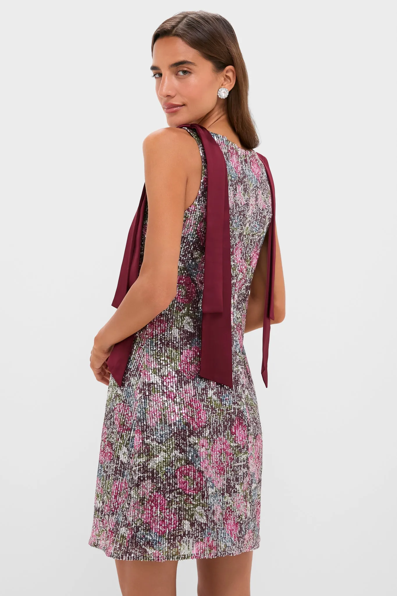 Floral Sequin Burroughs Dress sold by Tuckernuck product image thumbnail 4