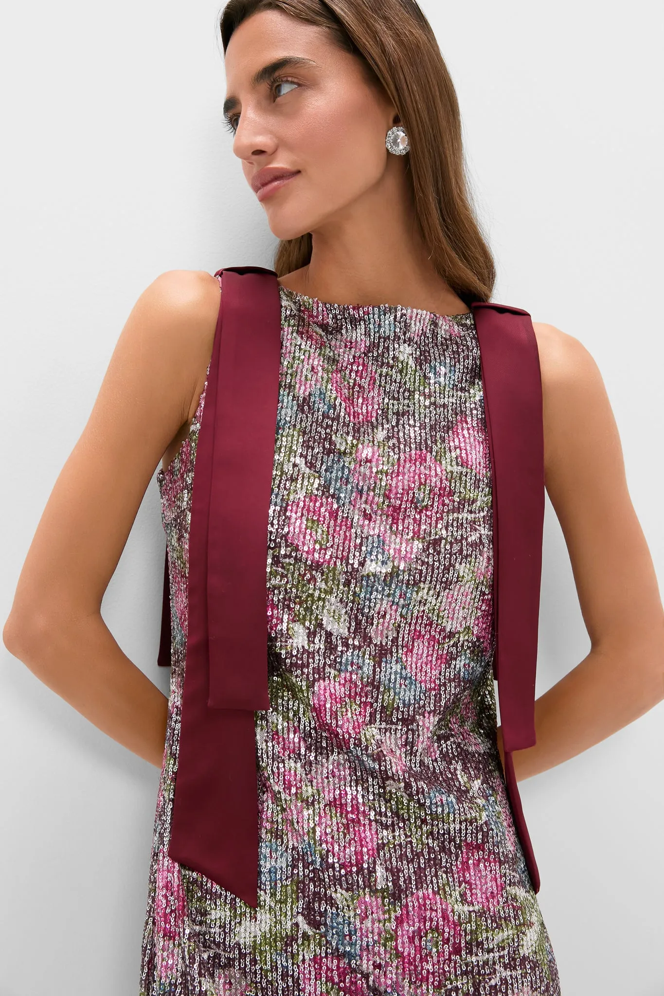 Floral Sequin Burroughs Dress sold by Tuckernuck product image thumbnail 5