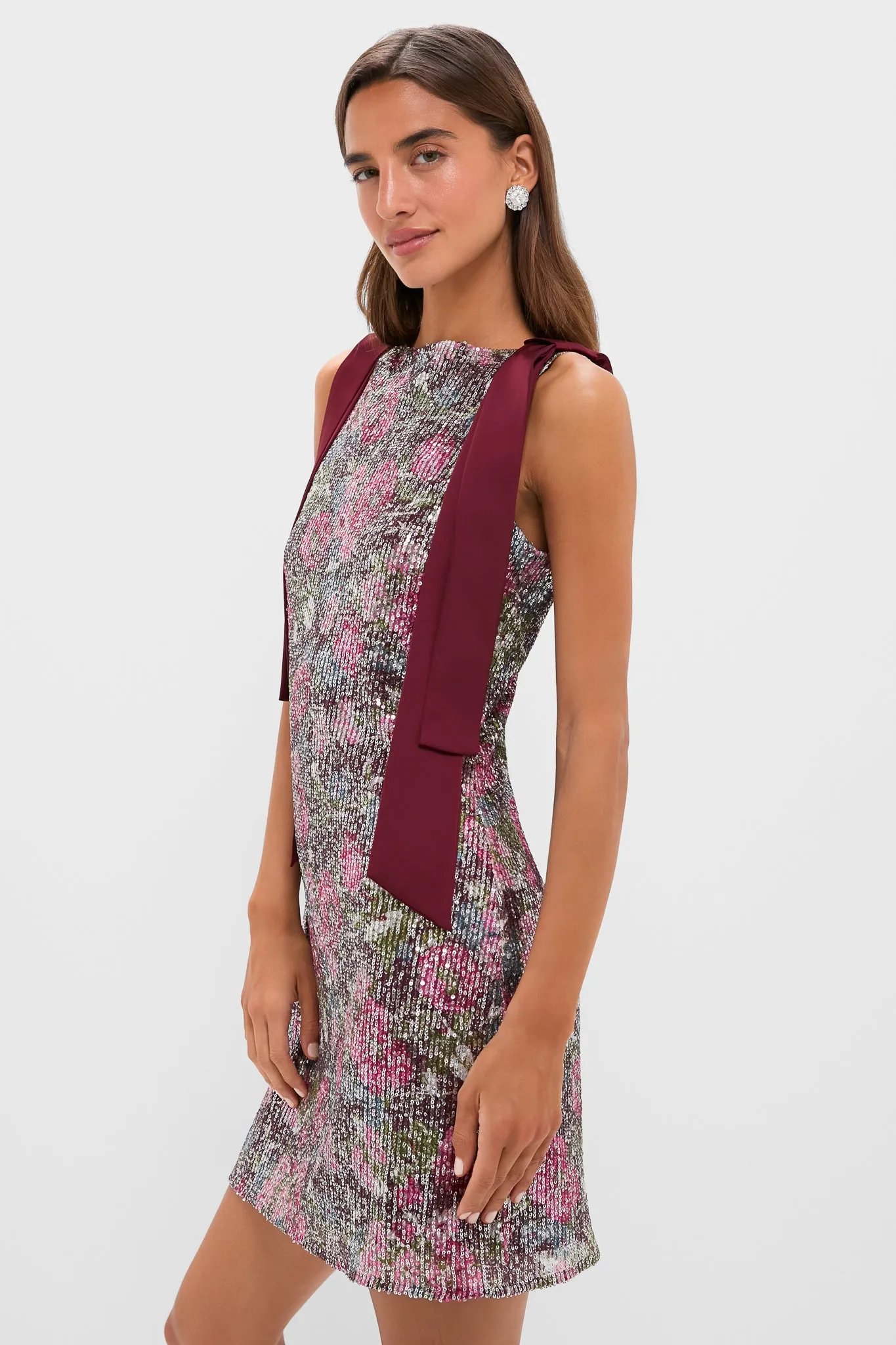 Floral Sequin Burroughs Dress sold by Tuckernuck product image thumbnail 3
