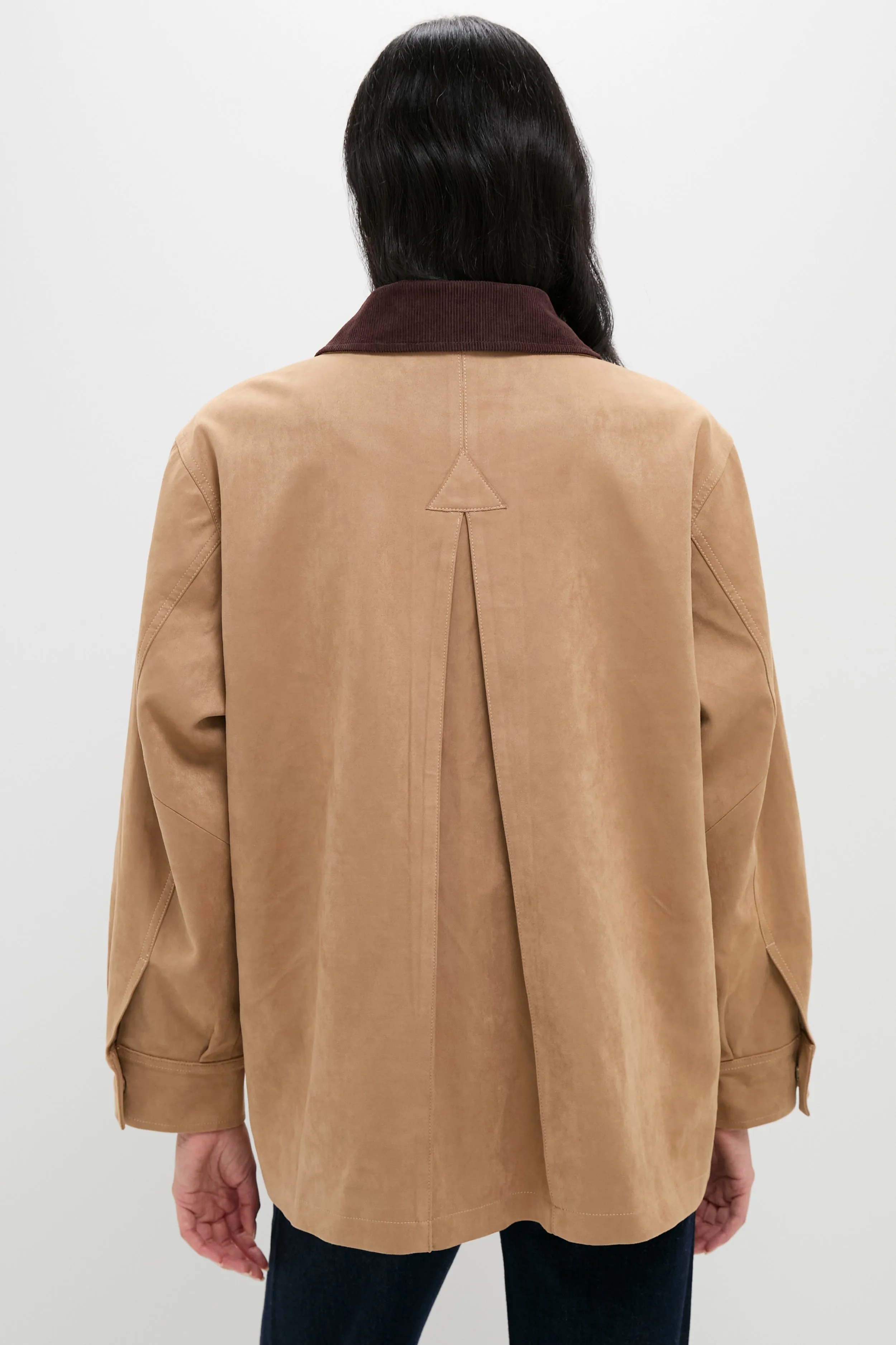 Vegan Suede Barnaby Barn Jacket sold by Tuckernuck product image thumbnail 5