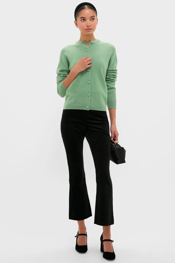 Meadow Green Cashmere Covered Button Quinn Cardigan sold by Tuckernuck product image thumbnail 2
