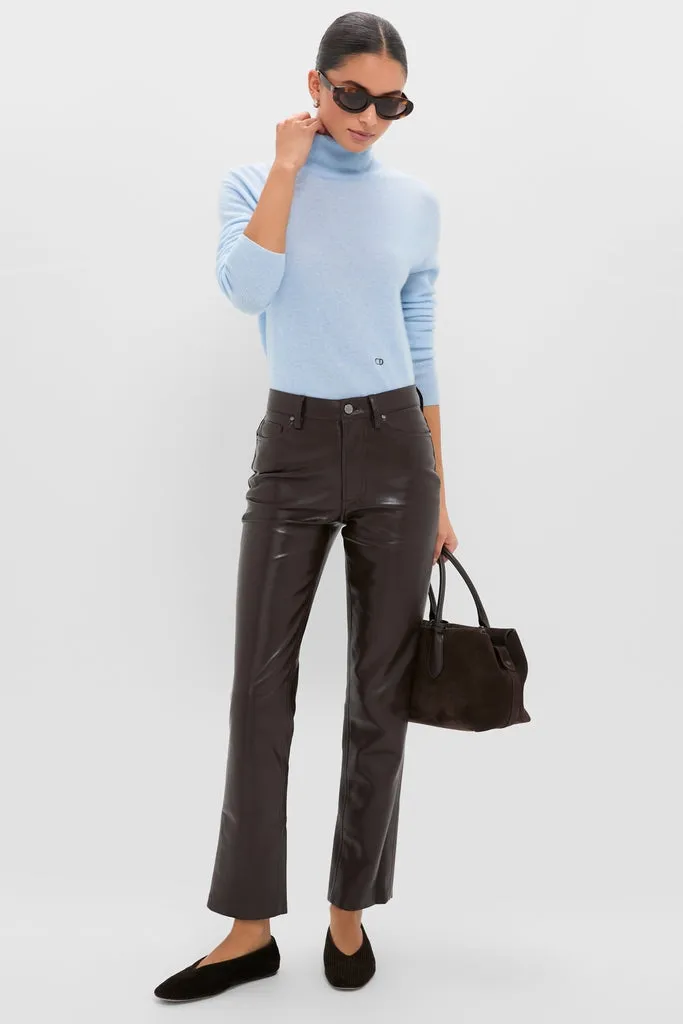 Ice Blue Cashmere Turtleneck Sweater sold by Tuckernuck product image thumbnail 2