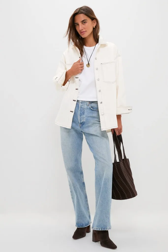 Natural Bryden Denim Jacket sold by Tuckernuck product image thumbnail 2