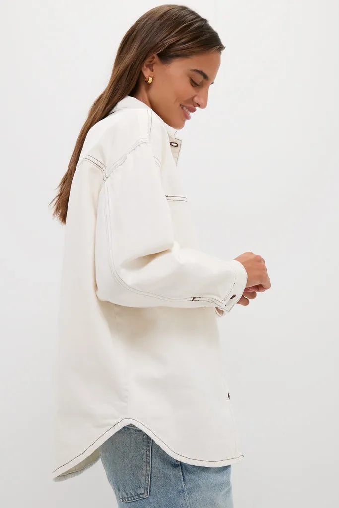 Natural Bryden Denim Jacket sold by Tuckernuck product image thumbnail 3