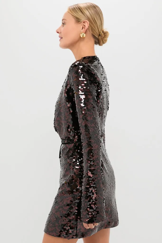 Espresso and Black Fifi Dress sold by Tuckernuck product image thumbnail 3