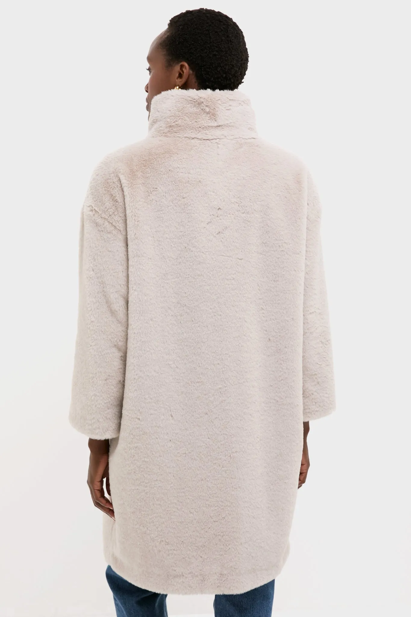 Chantilly Soft Alternative Fur Coat sold by Tuckernuck product image thumbnail 4