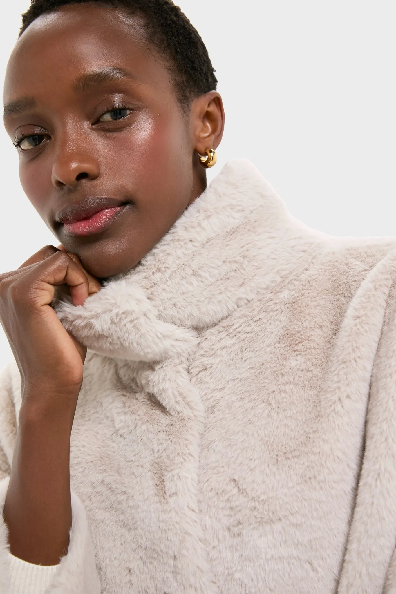 Chantilly Soft Alternative Fur Coat sold by Tuckernuck product image thumbnail 5