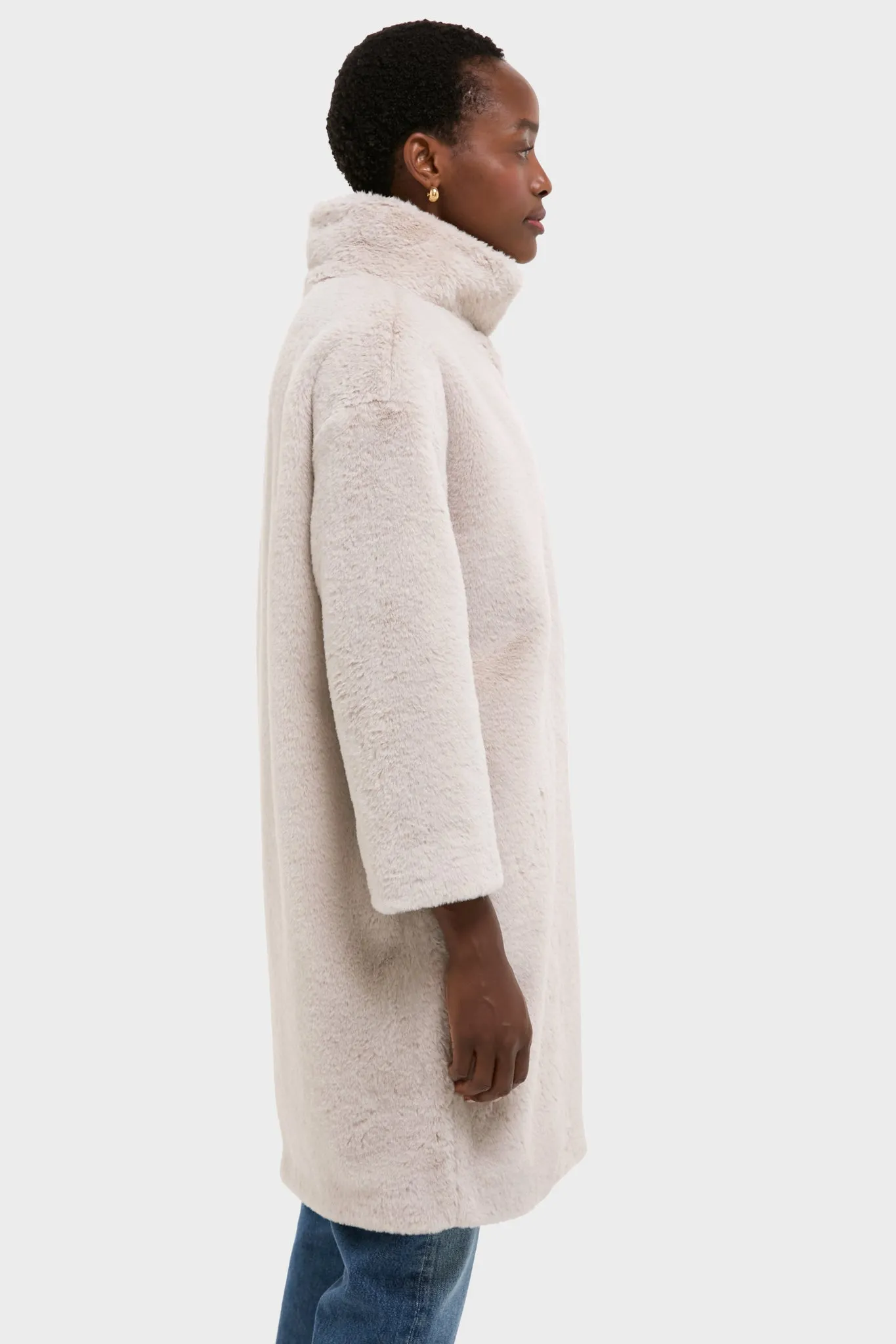 Chantilly Soft Alternative Fur Coat sold by Tuckernuck product image thumbnail 3