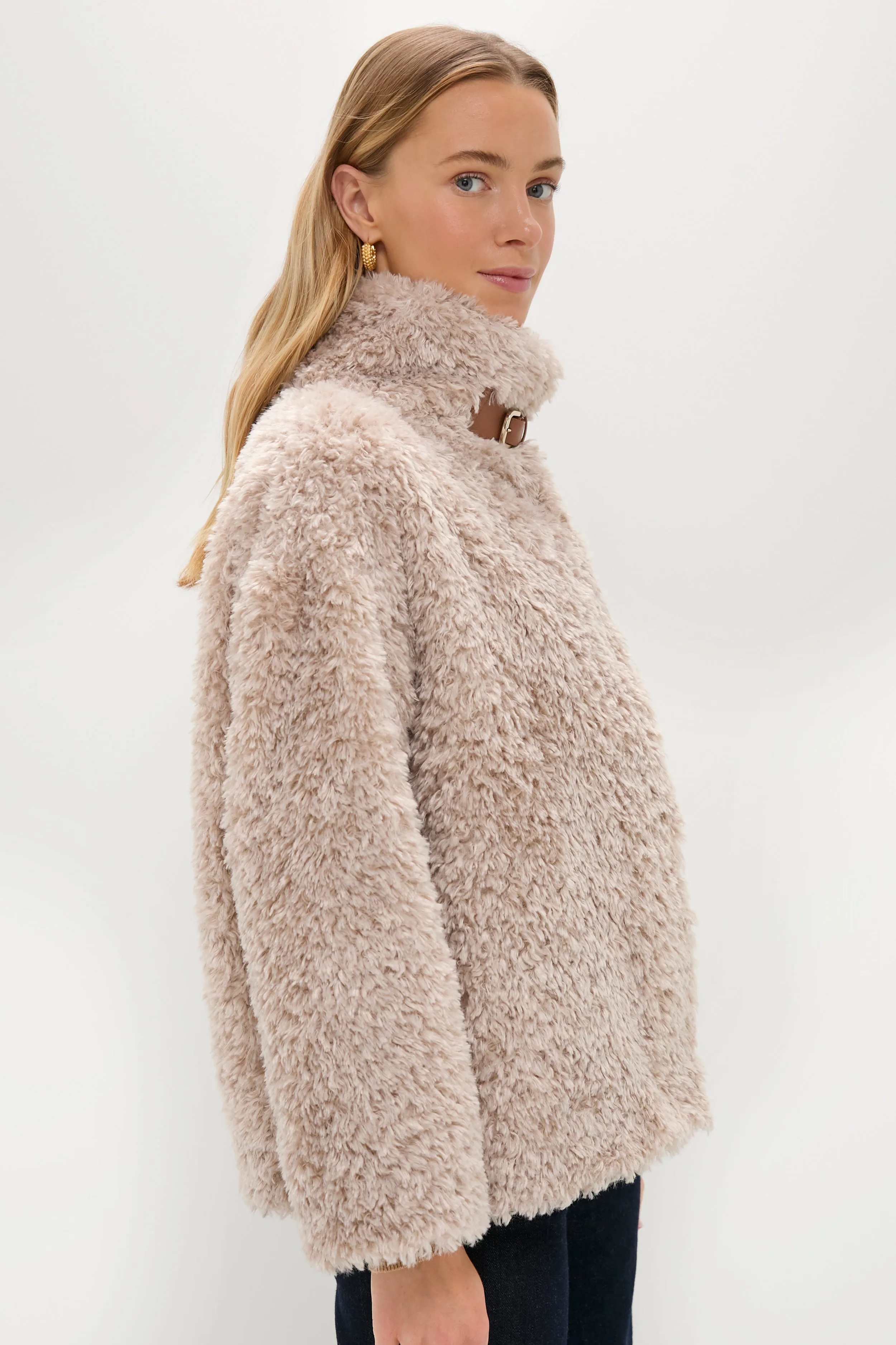Chantilly Curly Alternative Fur Jacket sold by Tuckernuck product image thumbnail 3