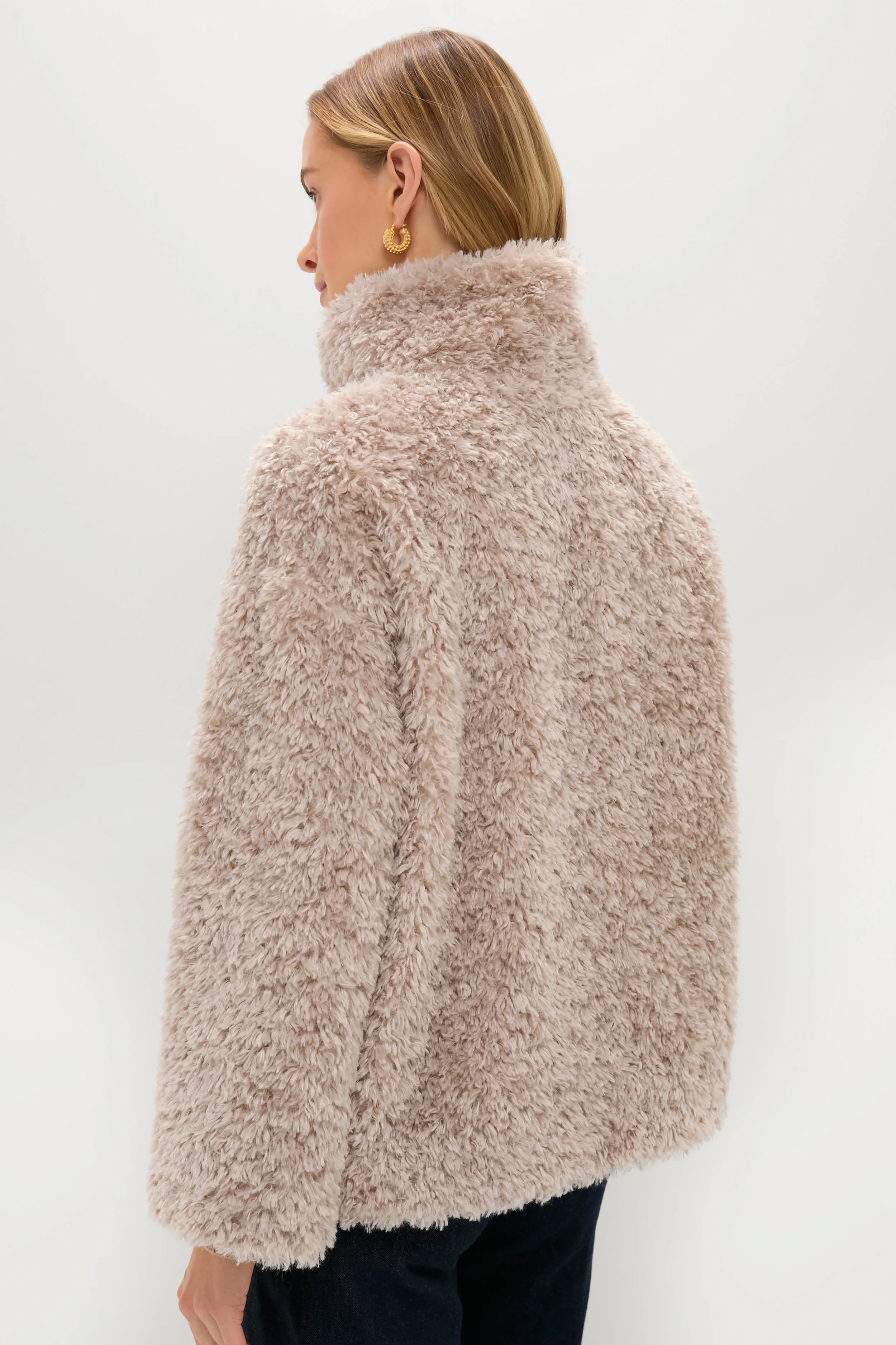 Chantilly Curly Alternative Fur Jacket sold by Tuckernuck product image thumbnail 4