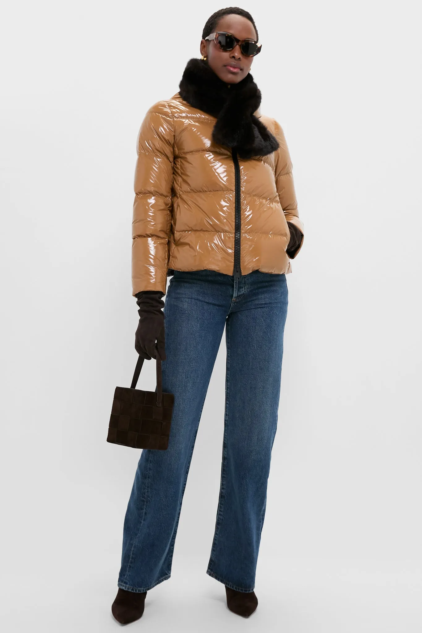 Cammello Gloss Zipper Jacket sold by Tuckernuck product image thumbnail 2