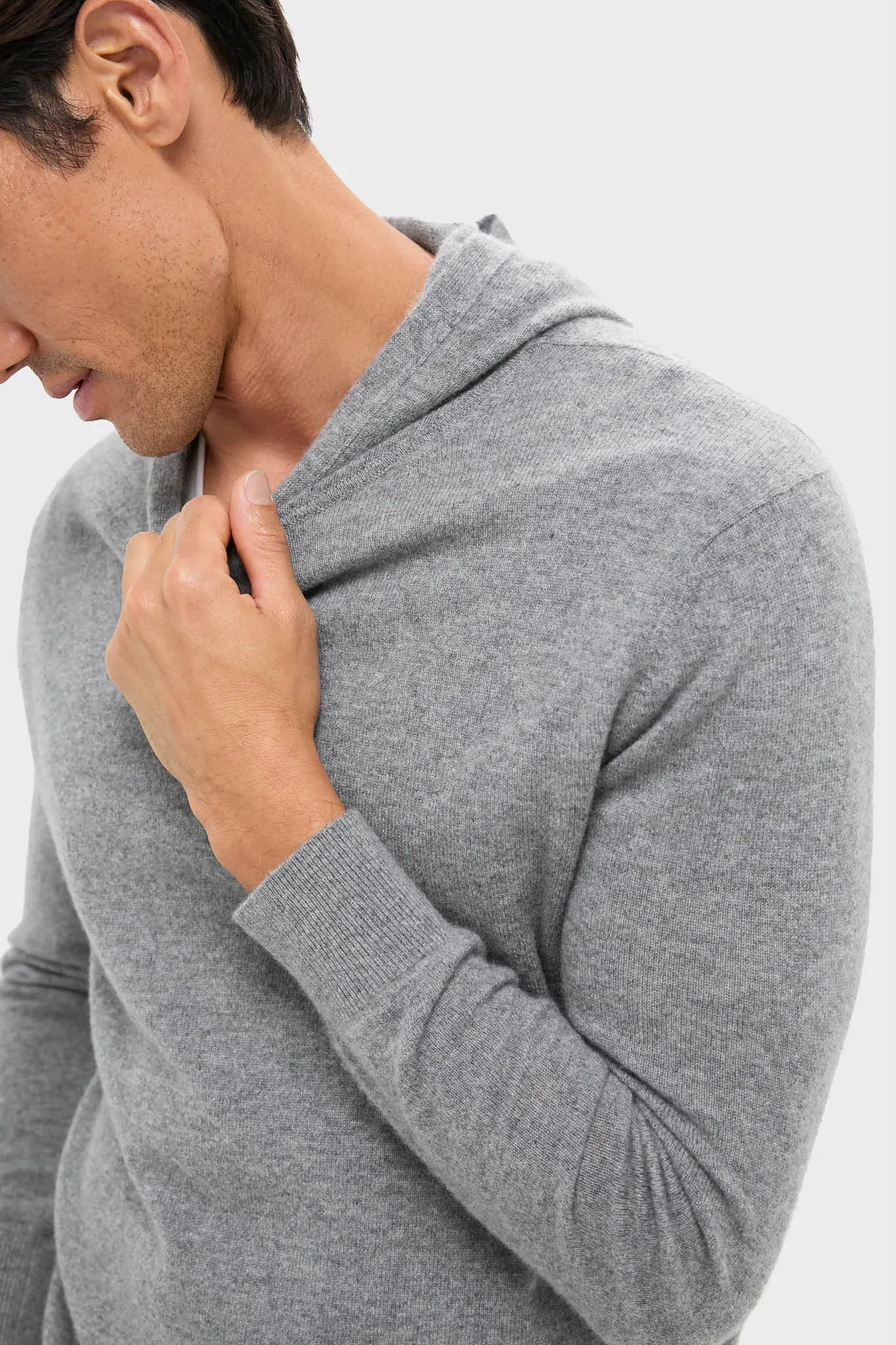 Gray Cashmere Hoodie sold by Tuckernuck product image thumbnail 5