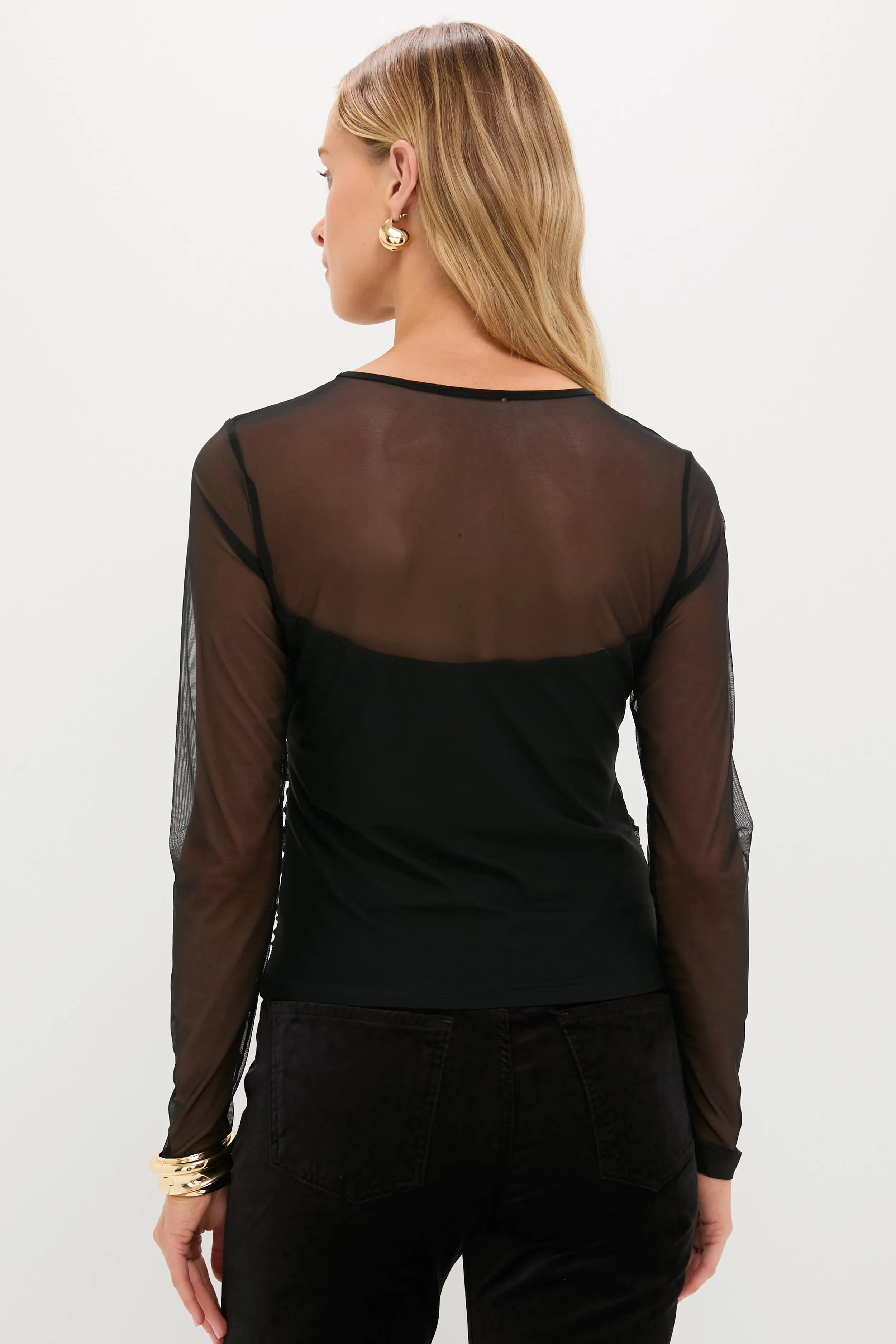 Black Kelsea Top sold by Tuckernuck product image thumbnail 4