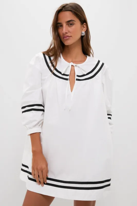 White Palina Mini Dress sold by Tuckernuck