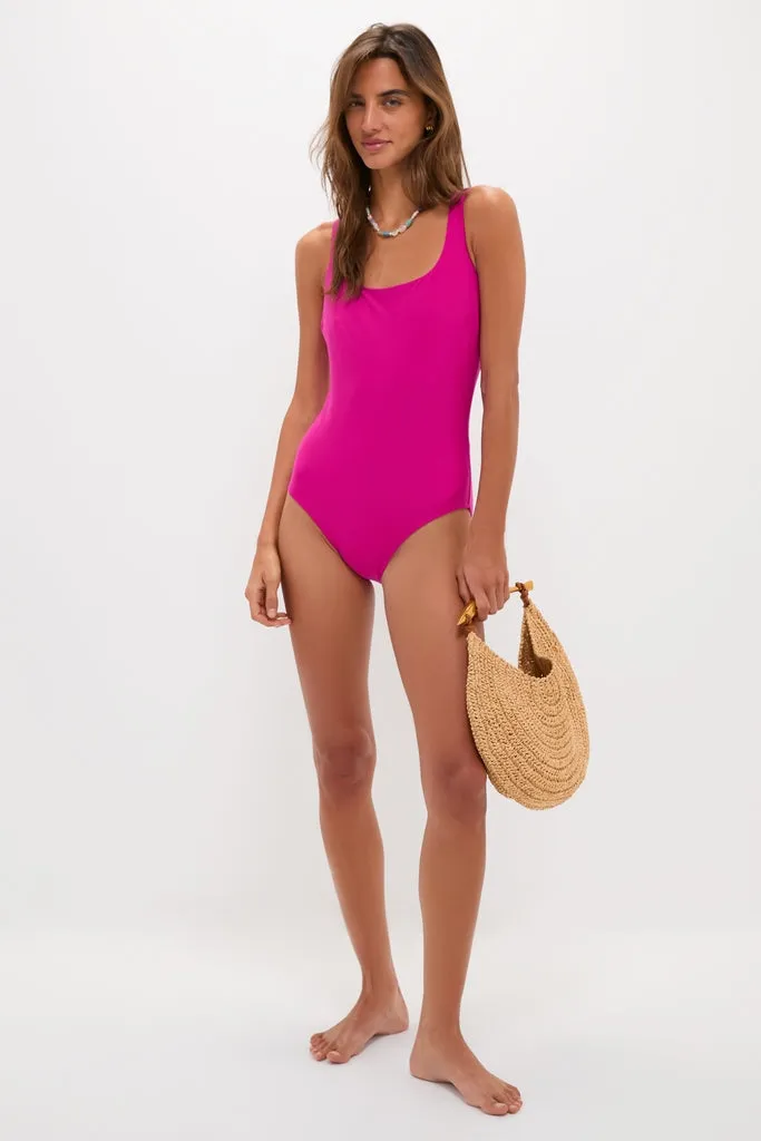 Berry Dreamsculpt Square Neck Tank One Piece sold by Tuckernuck product image thumbnail 2