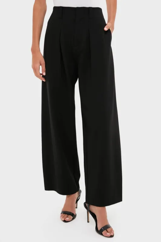 Night Out Eden Pleated Ponte Trouser sold by Tuckernuck