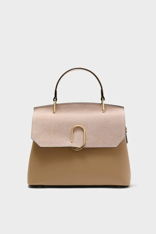 Nude Thais Satchel Bag sold by Tuckernuck