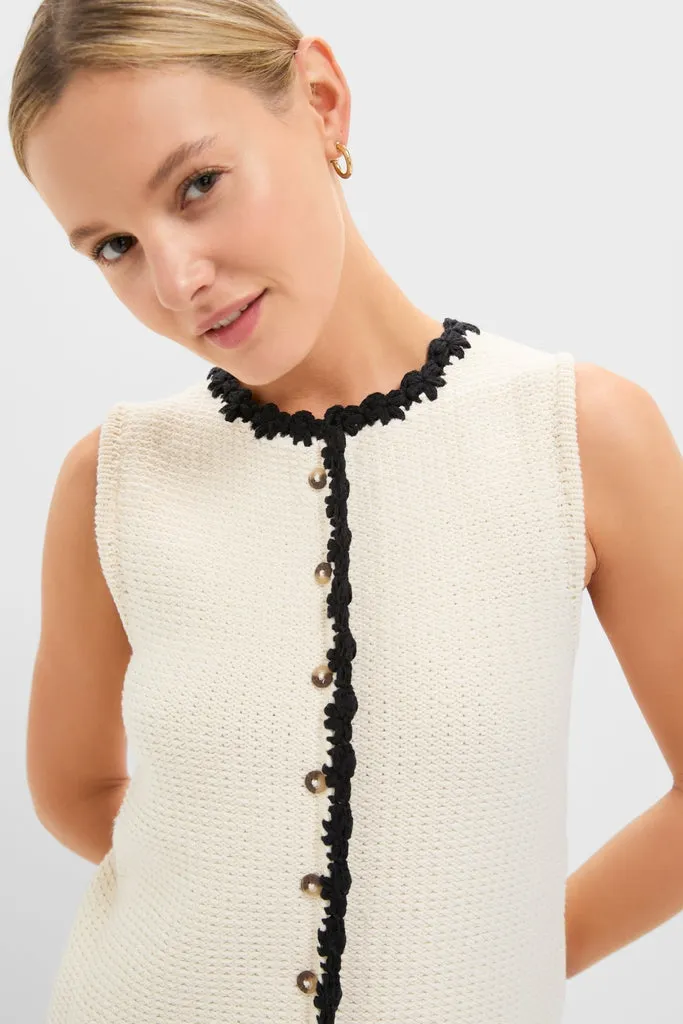 White Knit Lalia Mini Dress sold by Tuckernuck product image thumbnail 5