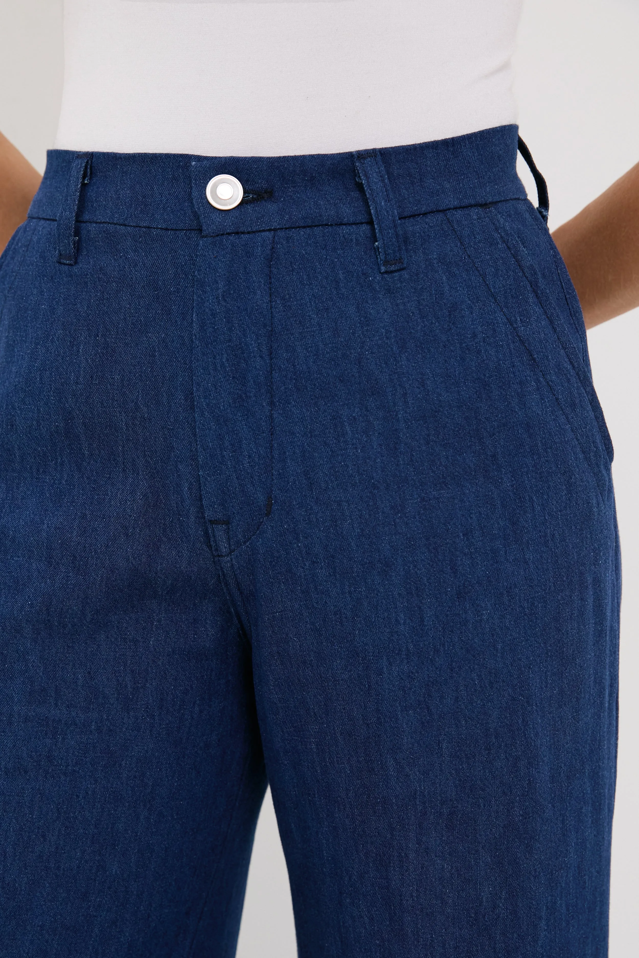 Hemp Indigo Tulip Trouser sold by Tuckernuck product image thumbnail 5