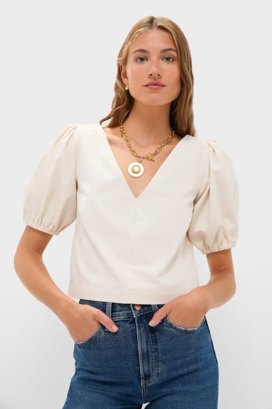 White Swan V Top sold by Tuckernuck