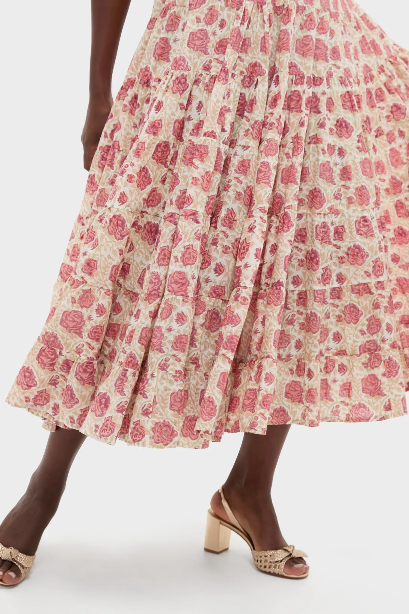 Small Rose Print Allie Dress sold by Tuckernuck product image thumbnail 5