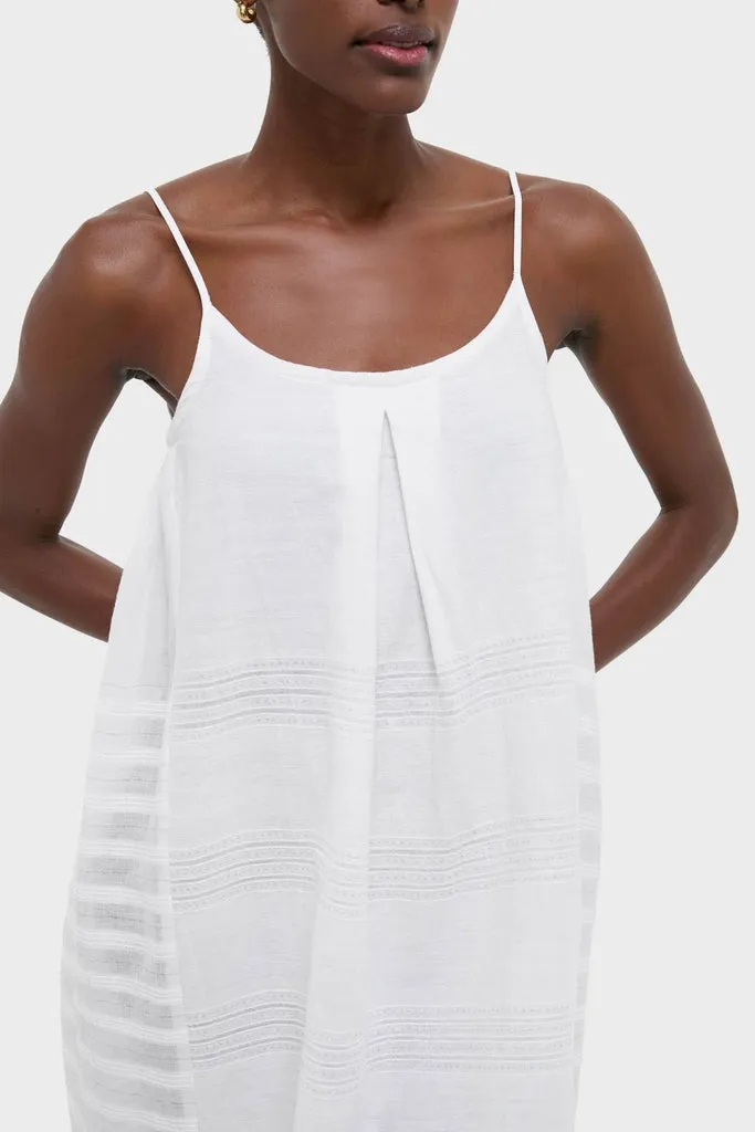Abira White Nia Slip Dress sold by Tuckernuck product image thumbnail 5