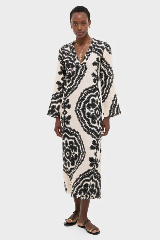 Niku Cream Theodora Column Dress made by Tuckernuck