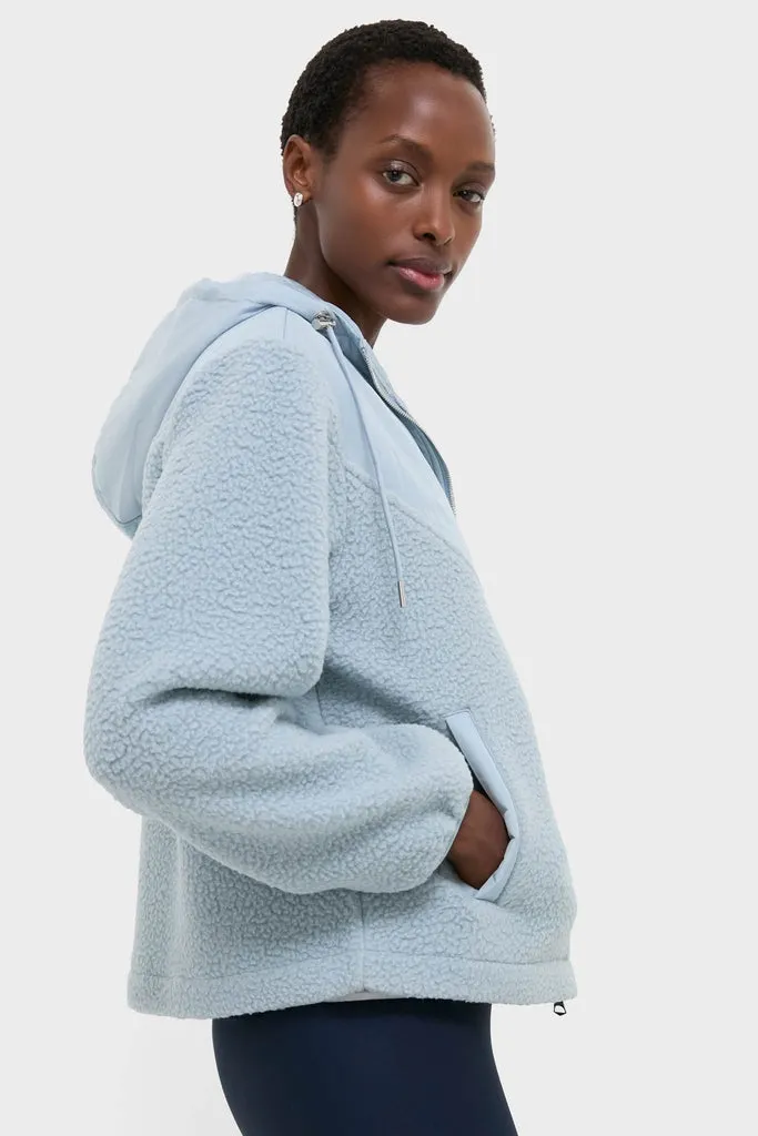 Ashley Blue Rosia Fleece Hoodie sold by Tuckernuck product image thumbnail 3