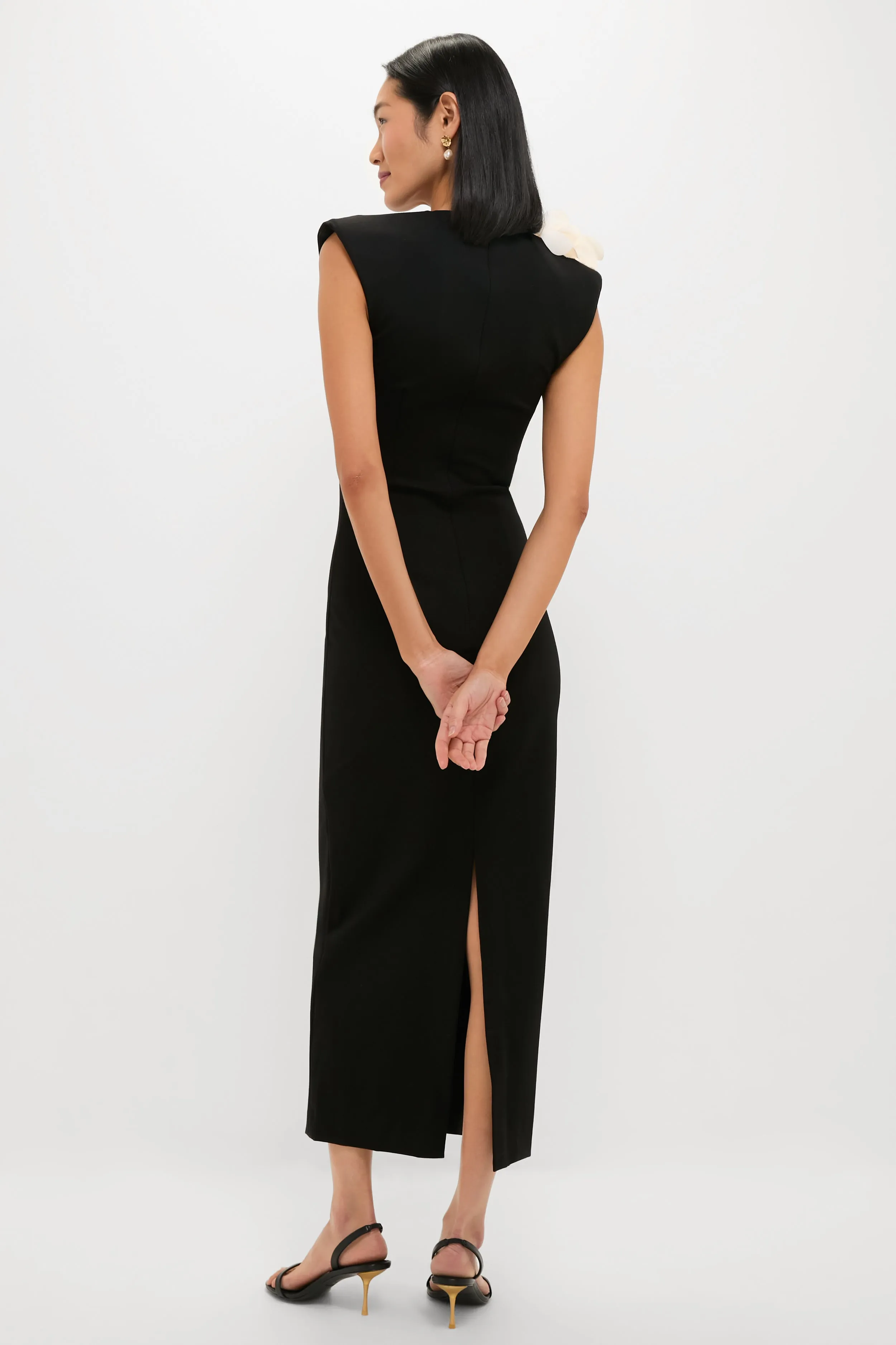 Black Zahara Gown sold by Tuckernuck product image thumbnail 4