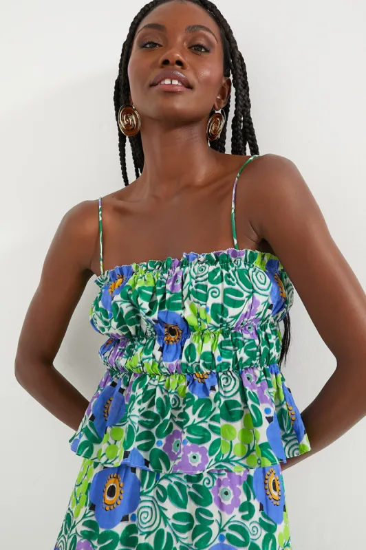 Wisteria Aura Blossom Julieta Top made by Rhode