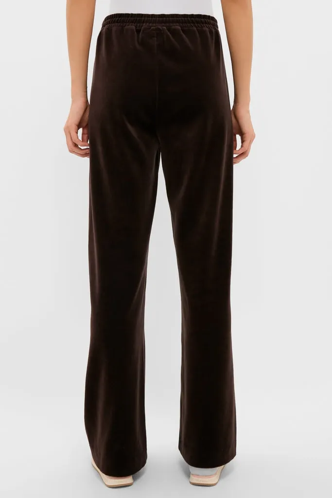 Chocolate Brown Velour Jane Pant sold by Tuckernuck product image thumbnail 4